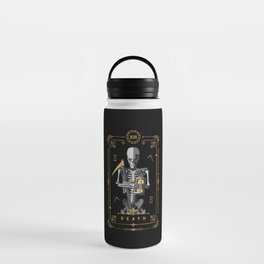 Death XIII Tarot Card Water Bottle