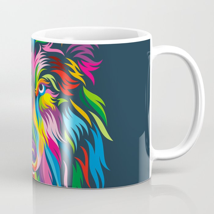 Full Color Wolf Coffee Mug
