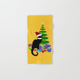 Christmas Cat Hand Bath Towels For Any Bathroom Decor Society6