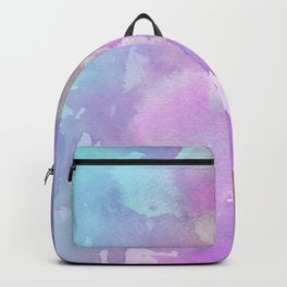 Pretty Paint Pastel Watercolor Surface Backpack