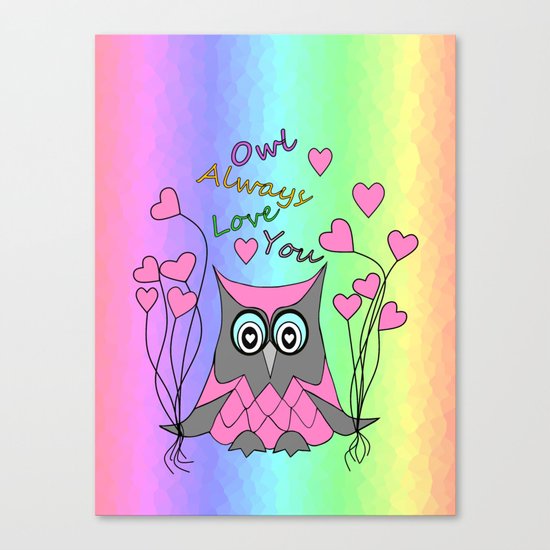 Love You Always Canvas Print