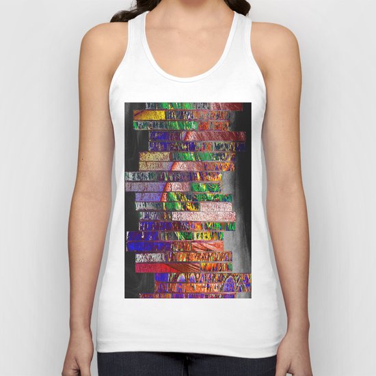 wall of bricks Unisex Tank Top