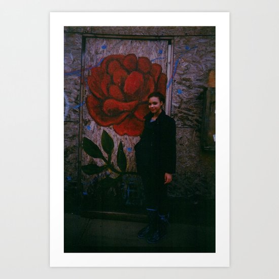 wall flower Art Print