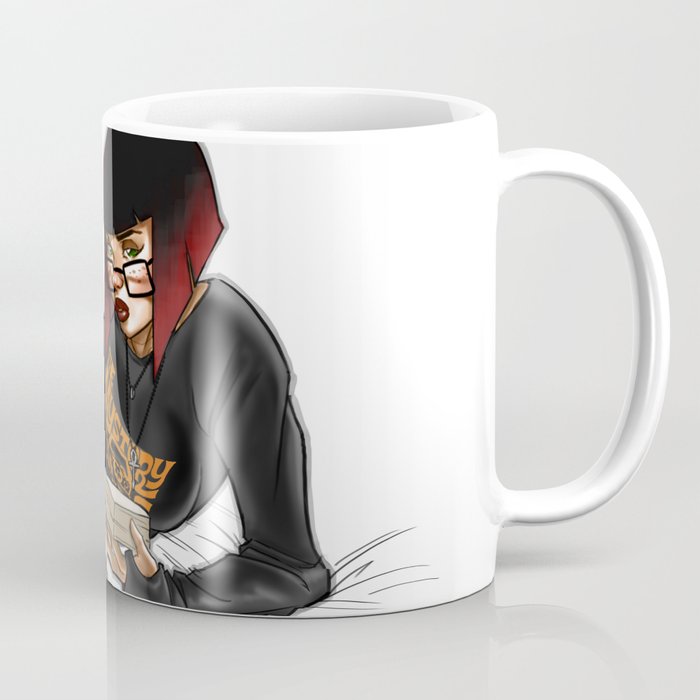 Goth Velma Reading Coffee Mug
