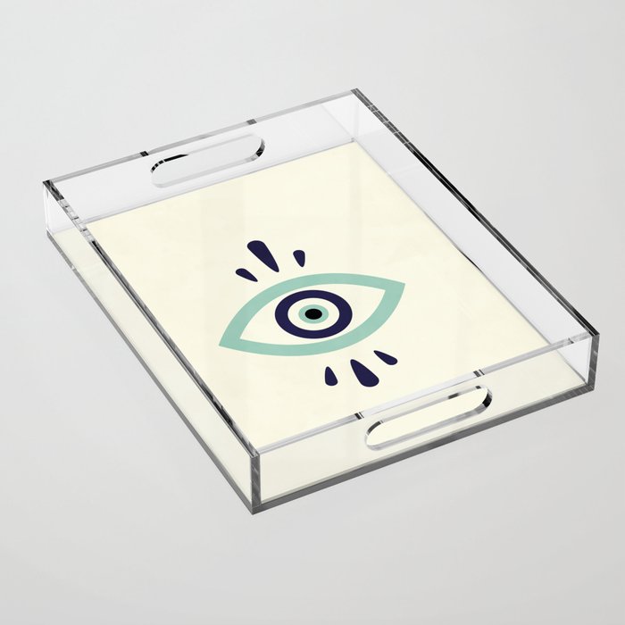 Evil Eye Protection Acrylic Tray