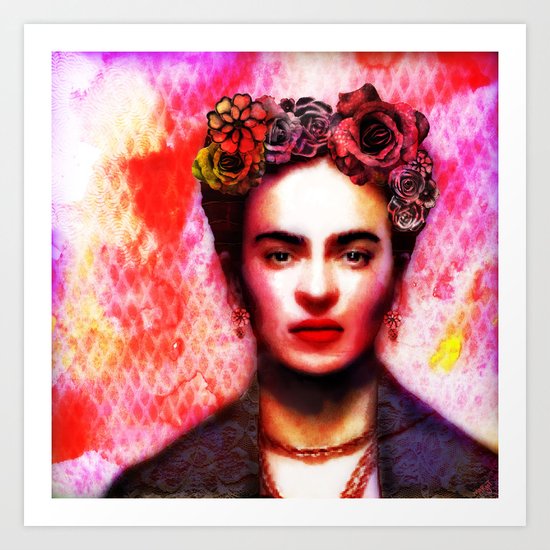 Viva Frida Art Print