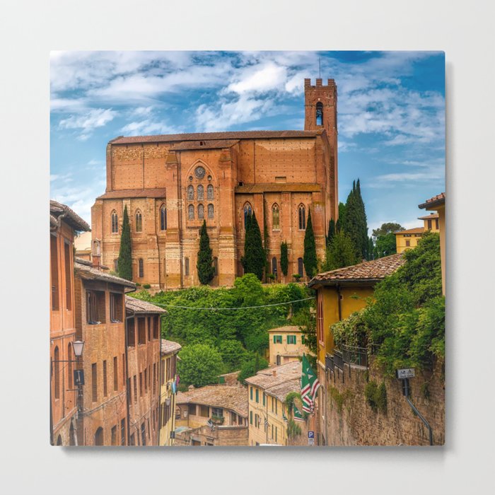 Italy Photography - Ancient Buildings In Italy Metal Print