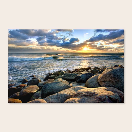 Sea Rocks Canvas Print