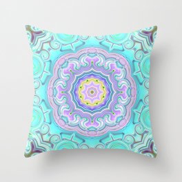 Star Flower of Symmetry 713 Throw Pillow