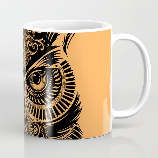 Warrior Owl 2 Coffee Mug
