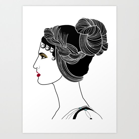 Helen of Troy Art Print