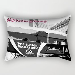 #BostonStrong Rectangular Pillow