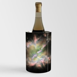 Peach Gray Planetary Nebula Wine Chiller