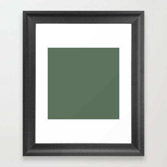 In The Forest Framed Art Print
