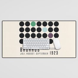 Bauhaus Exhibition Poster 1923 Ausstellung Desk Mat