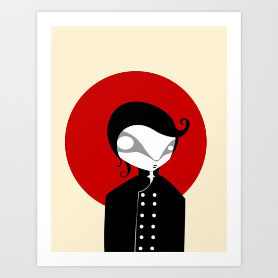Alone Art Print