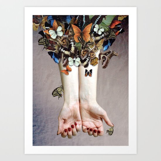 The Butterfly Project (2) Art Print
