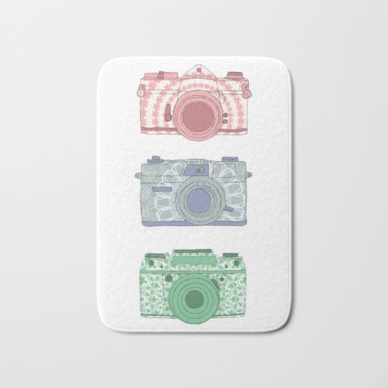 Say Cheese Bath Mat