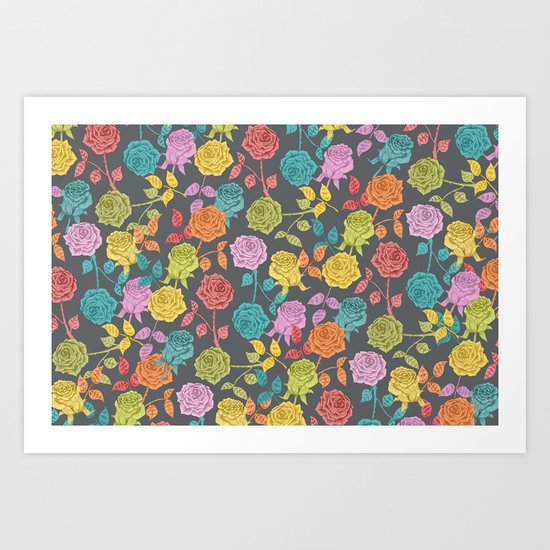 ROSES Art Print
