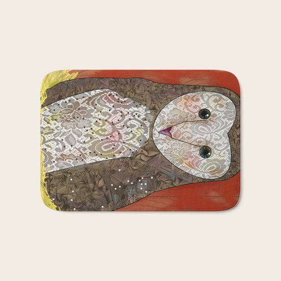 Barn Owl Bath Mat