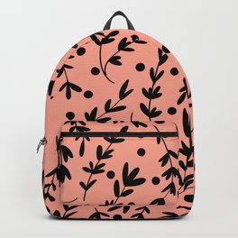 Autumn Floral Overgrowth Backpack