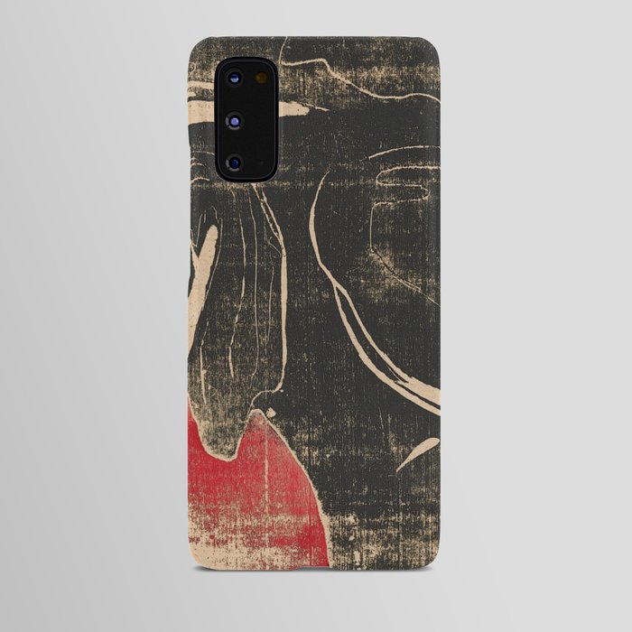 Melancholy II Edvard Munch Android Case