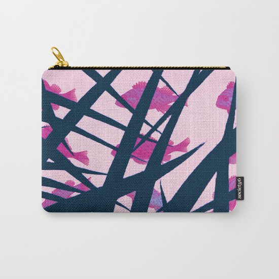 pink fish Carry-All Pouch