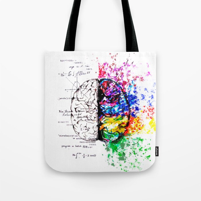 Conjoined Dichotomy Tote Bag
