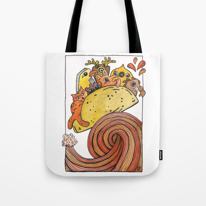 Creature Taco Tote Bag