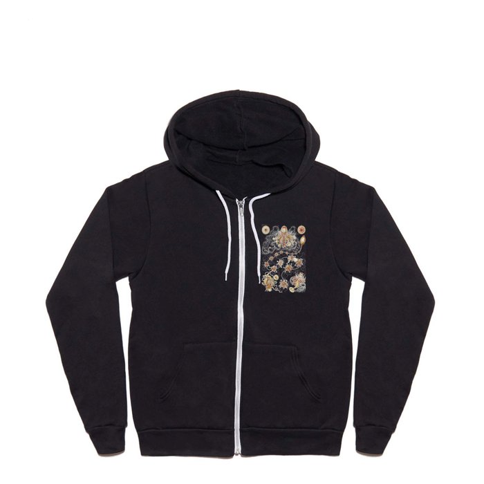 Ernst Haeckel Full Zip Hoodie