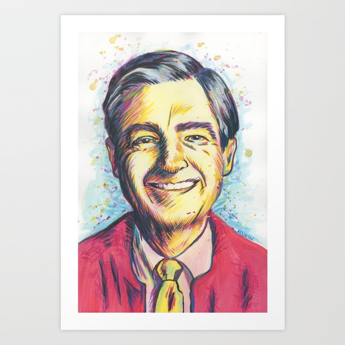 Mister Rogers - Your Favorite Neighbor Art Print