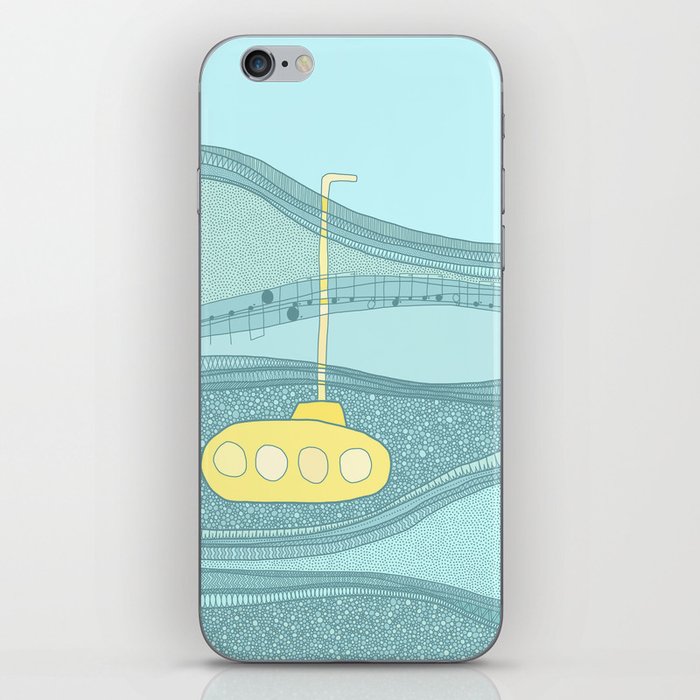 Yellow Submarine iPhone Skin