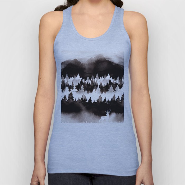 Foggy Forest Tank Top