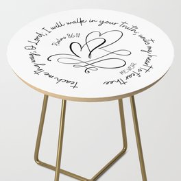 My Heart Side Table