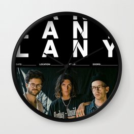 lany  Wall Clock | Lanyconcert, Les, Oil, Lany, Acrylic, Ink, Graphite, Watercolor, Medusa, Pjk 