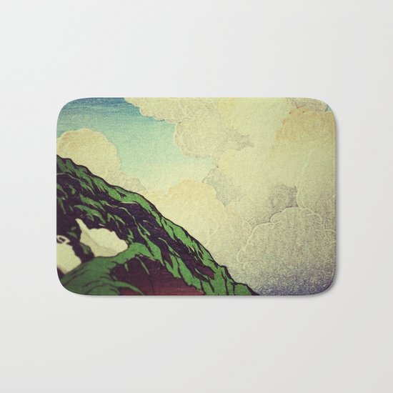 The Hike to Mt Harusan Bath Mat