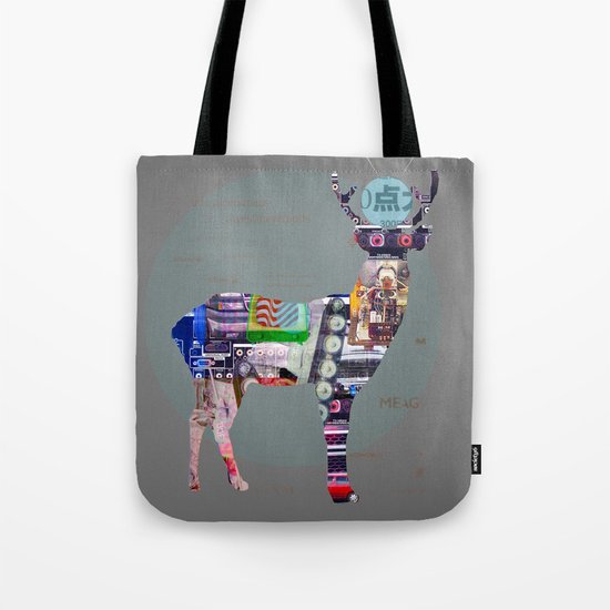 Deer Electric Tote Bag