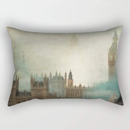 London Surreal Rectangular Pillow