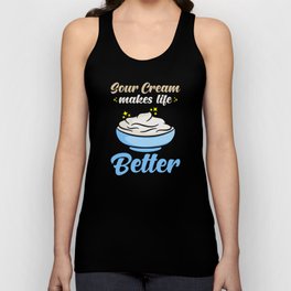 Sour Cream Unisex Tank Top
