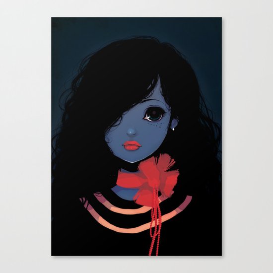 Blue. Canvas Print