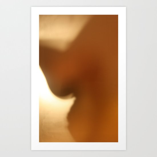 'Untitled 9' - Body language series. Art Print