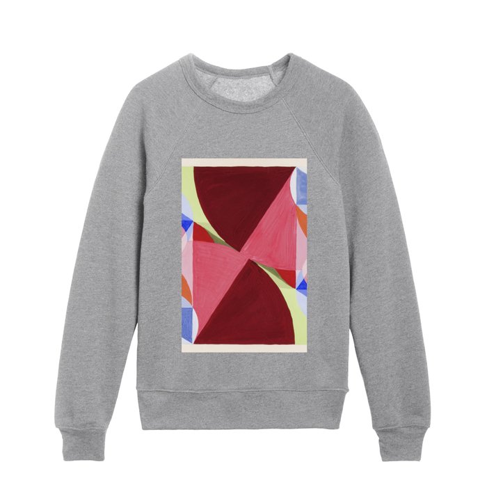 Area Broken by Perpendiculars by Joseph Schillinger Kids Crewneck