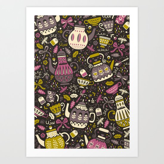 Tea Time Art Print