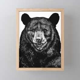 Bear Framed Mini Art Print
