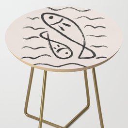 Pisces zodiac sign Side Table