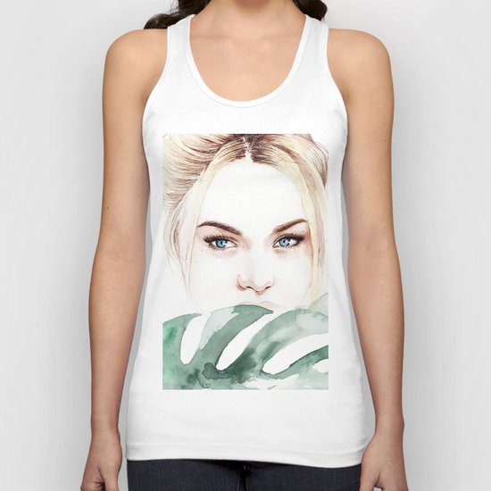 Tropical Unisex Tank Top