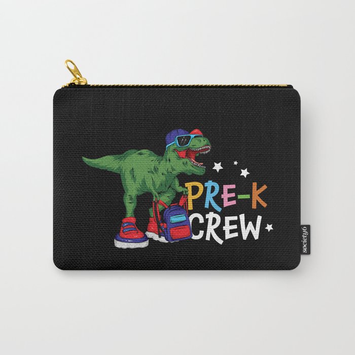 Pre-K Crew Student Dinosaur Carry-All Pouch