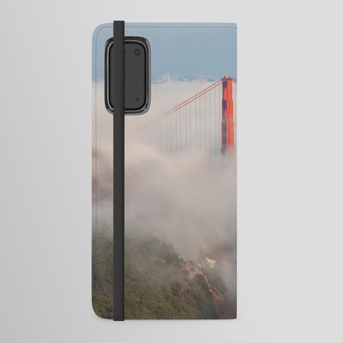 Golden Gate in Fog Android Wallet Case