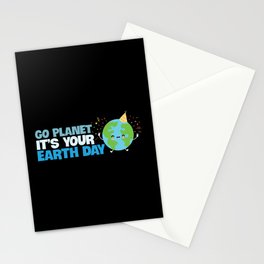 Go Planet It's Your Earth Day Stationery Card