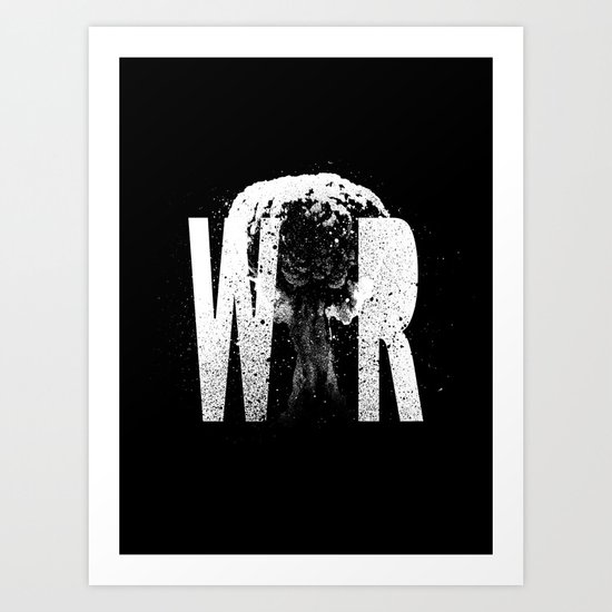 WAR Art Print
